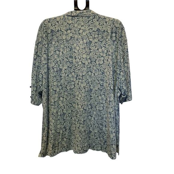 Pusser’s West Indies Silk Button Down Shirt Sz XXL Floral Vacation Resortwear - Picture 3 of 10